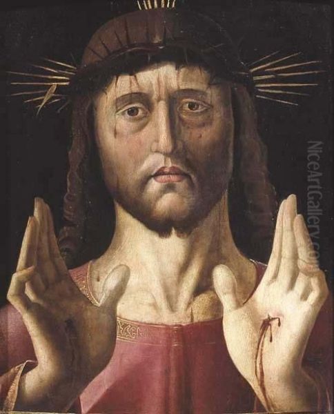 Cristo Doloroso Oil Painting by Jacopo Da Valenza