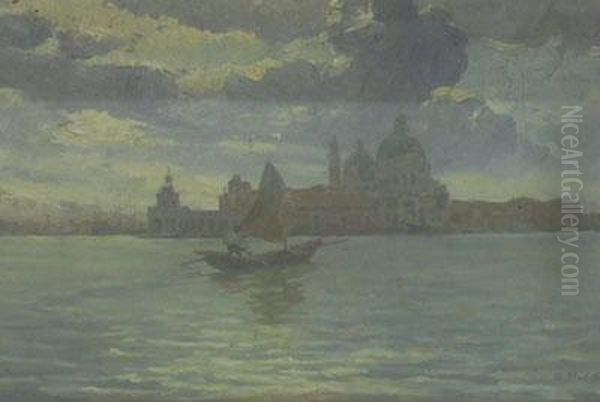 Veduta Di Venezia Dalla Laguna Oil Painting by Zacaria Dal Bo