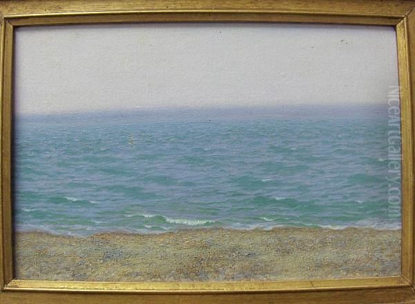 Seascape Oil Painting by Herbert Dalziel