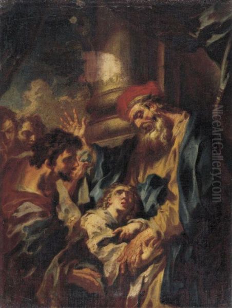 Return Of The Prodigal Son Oil Painting by Vincenzo Damini