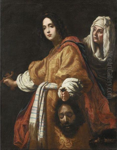 Judith And Holofernes Oil Painting by Cesare Dandini