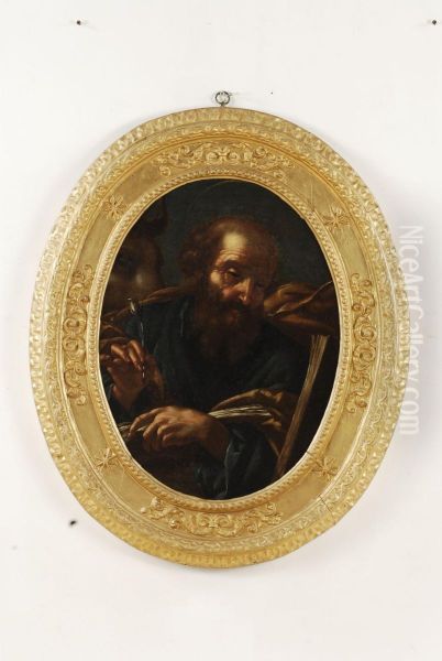 San Matteo Evangelista Oil Painting by Vincenzo Dandini