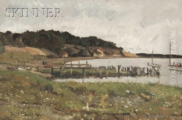 Cotuit View Oil Painting by Edward Darley Boit