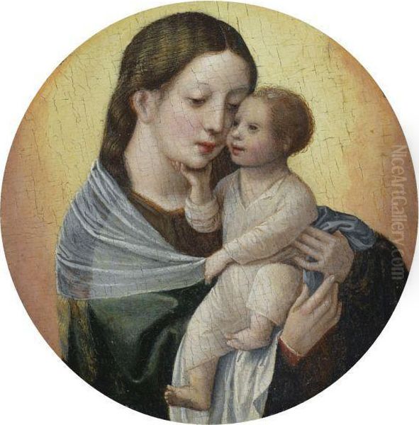 The Virgin And Child Oil Painting by Gerard David