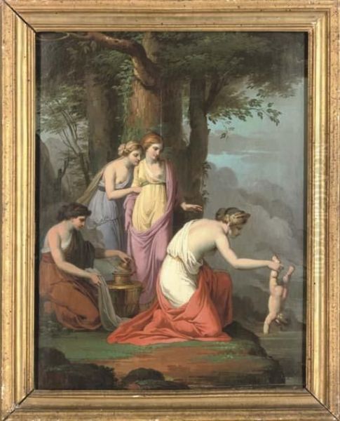 Untitled Oil Painting by Jacques Louis David