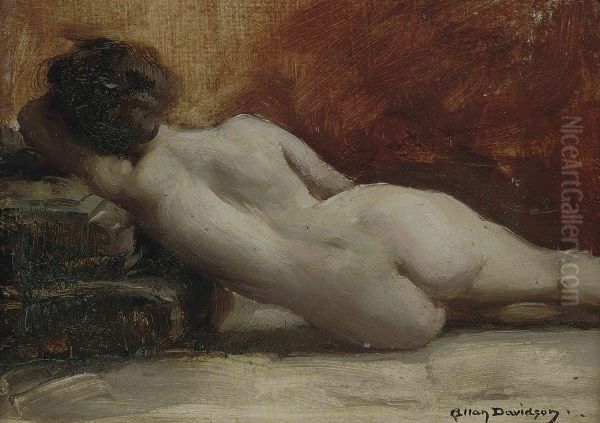 Reclining Nude by Allan Douglas Davidson