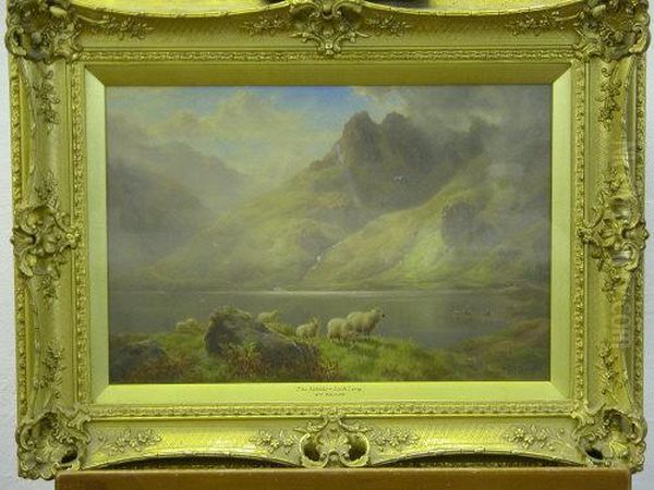 The Cobbler, Loch Long Oil Painting by William Davies