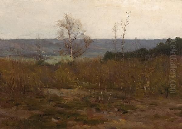 Connecticut River Valley Oil Painting by Charles Harold Davis