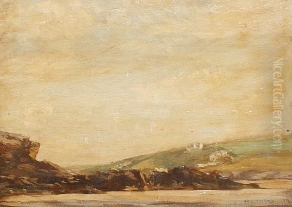 Landscape Oil Painting by Joseph Barnard Davis