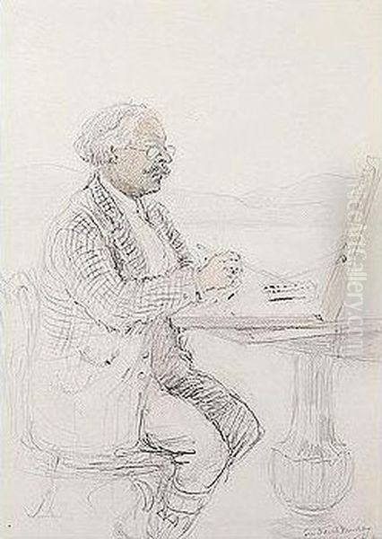 Inscribed L.r.: Sir David Murray./r.a. Oil Painting by Thomas Raffles Davison