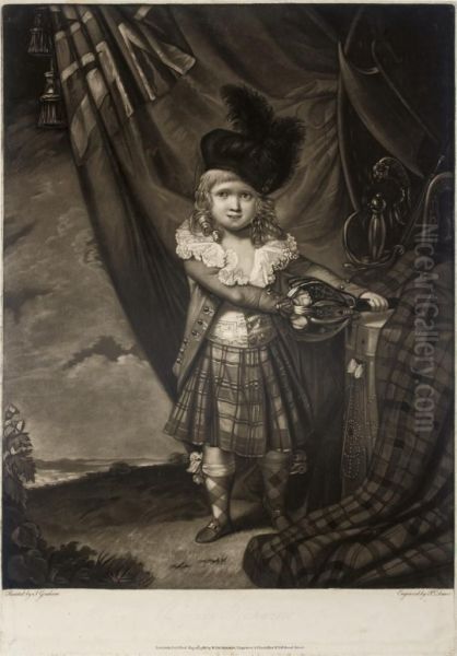 The Young Highlander Oil Painting by Philip Dawe