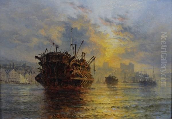 Rochester Oil Painting by Henry Thomas Dawson