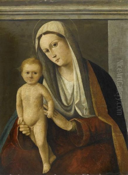 Virgin And Child Oil Painting by Jacopo de Barbari