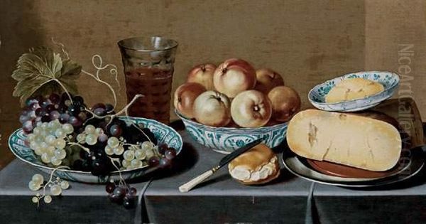 Nature Morte Oil Painting by Gillis Gillisz. de Bergh