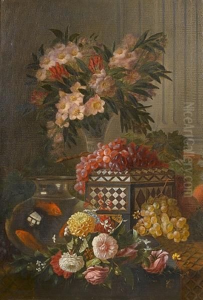 Still Life Oil Painting by Marie De Bievre