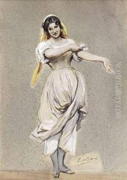 Junge Venezianische Wascherin Oil Painting by Eugene de Blaas