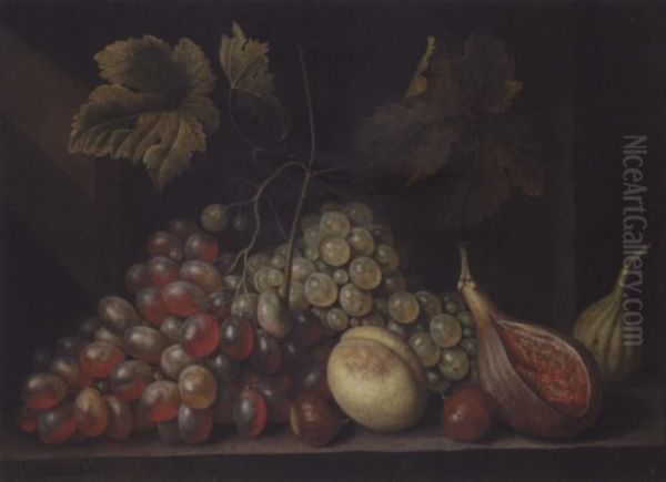 Still Life Oil Painting by Cornelis De Bryer