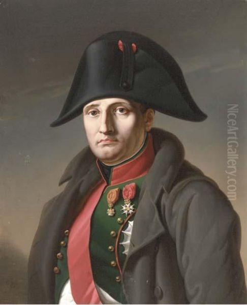 Napoleon Oil Painting by Charles de Chatillon