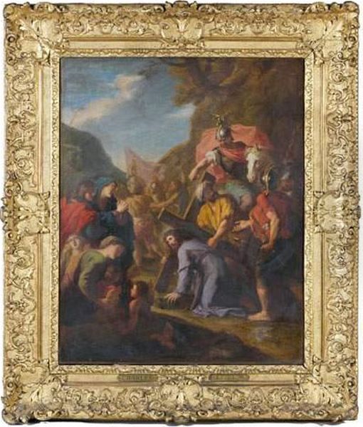 Le Portement De Croix Oil Painting by Henri Antoine de Favanne