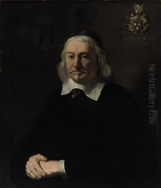 Portrait Of A Man Oil Painting by Ludolf de Jongh