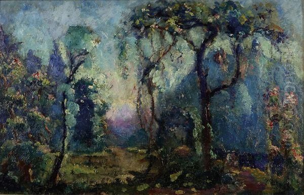 Le Parc Oil Painting by Emmanuel De La Villeon