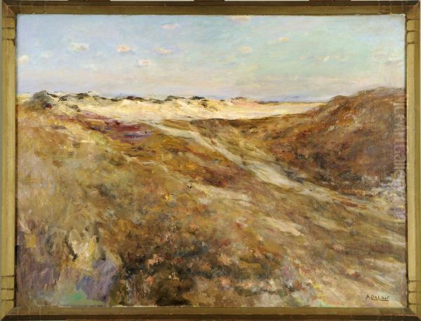 Les Dunes Oil Painting by Alois De Laet