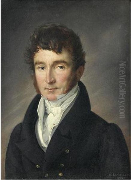 Portrait D'homme Oil Painting by Eugene De Lariviere