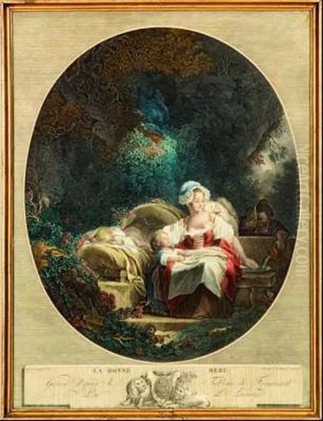 La Bonne Mere Oil Painting by Nicolas De Launay