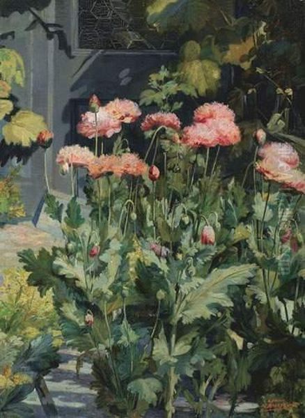 Papavers - Pavots
Toile Oil Painting by Edmond De Maertelaere