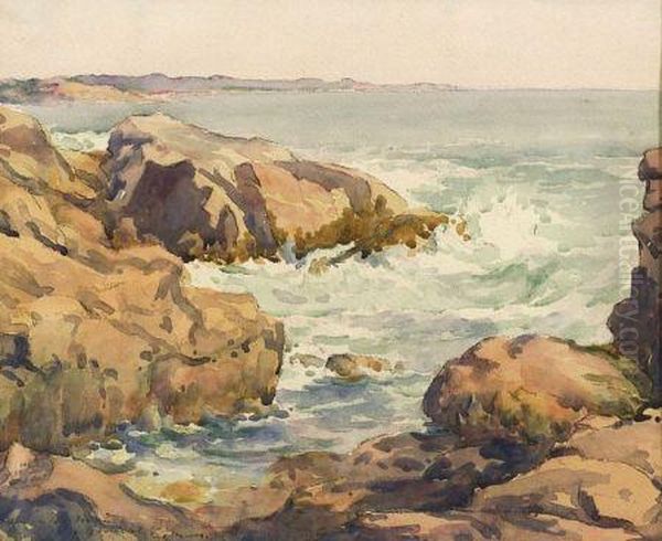 Gloucester, Massachusetts Oil Painting by Harry De Maine