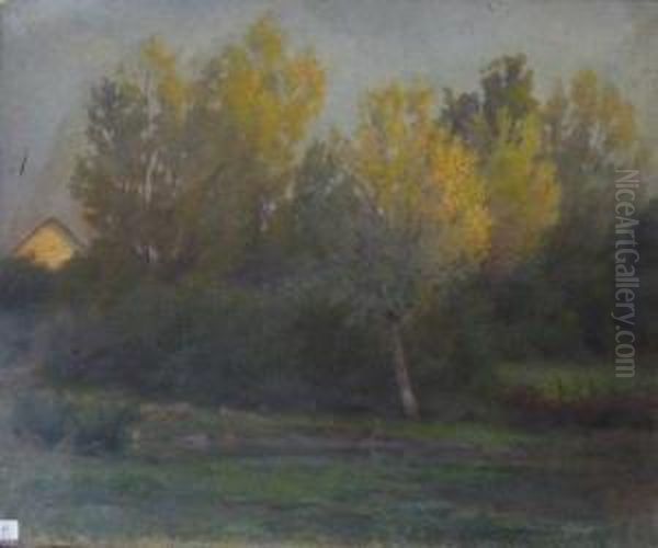 En Morvan Oil Painting by Etienne De Martenne