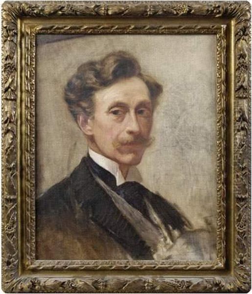 Portrait D'homme Oil Painting by Robert De Montesquiou