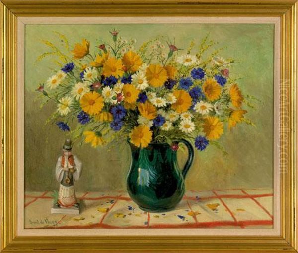 Still Life Oil Painting by Ernest De Nagy