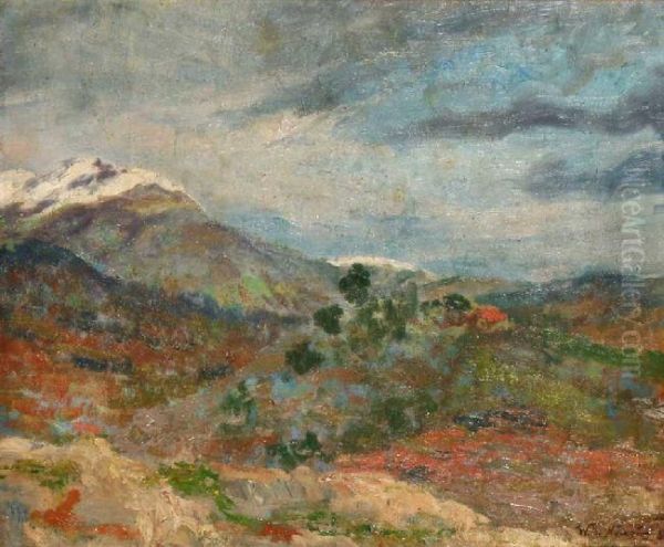 Las Cumbres Oil Painting by Walter De Navazio