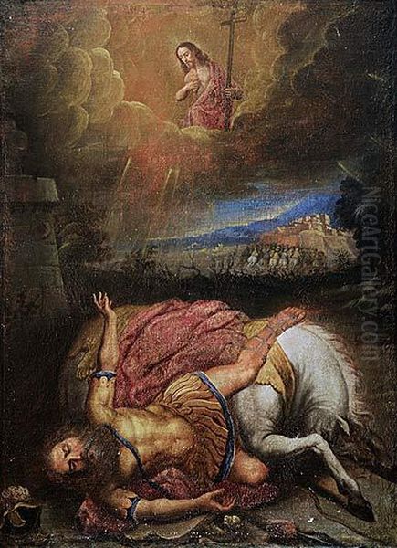 Conversion De San Pablo Oil Painting by Antonio De Pereda Y Salgado