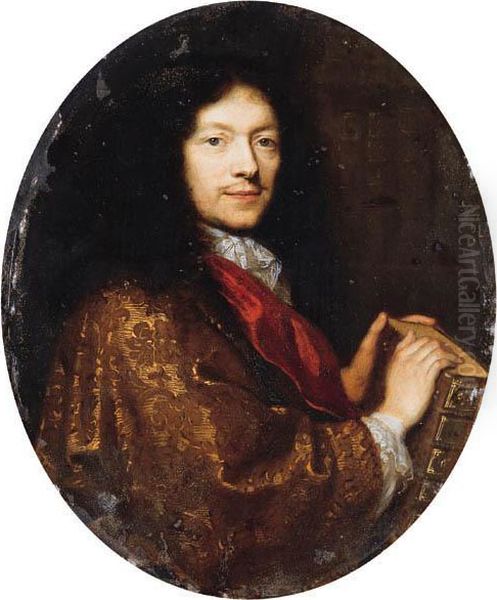 Portrait Du Marquis De Chenerilles Oil Painting by Roger De Piles