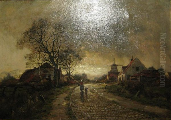 Het Onweer Oil Painting by Ferdinand De Prins