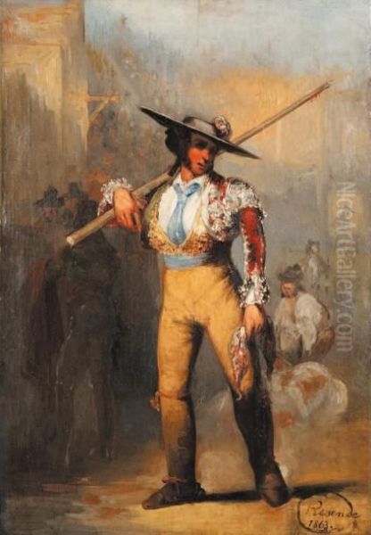 Le Picador Oil Painting by Francisco De Goya y Lucientes