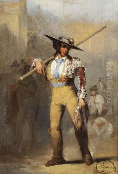 Homem Picador Oil Painting by Francisco De Goya y Lucientes