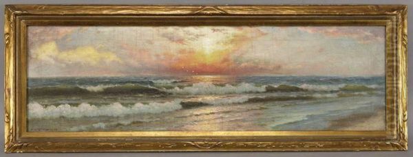 Seascape Oil Painting by Dey De Ribcowsky