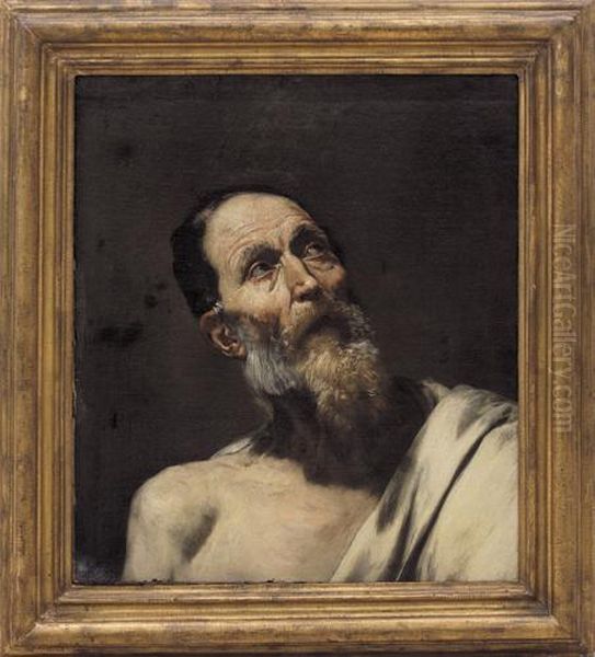 San Bartolomeo Oil Painting by Jusepe de Ribera