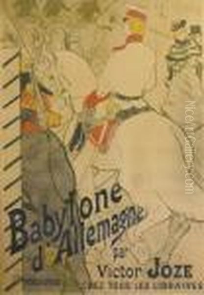 Babylone D'allemagne Oil Painting by Henri De Toulouse-Lautrec