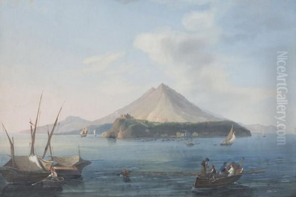 Procida Oil Painting by Camillo da Vito