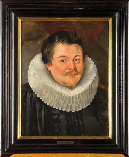 Portrait D'un Gentilhomme Oil Painting by Cornelis De Vos