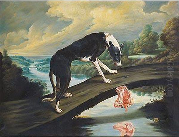 Fabula Del Perro Y Lapresa Oil Painting by Paul de Vos