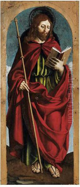 Saint Jacques Oil Painting by Jacopino De' Mottis