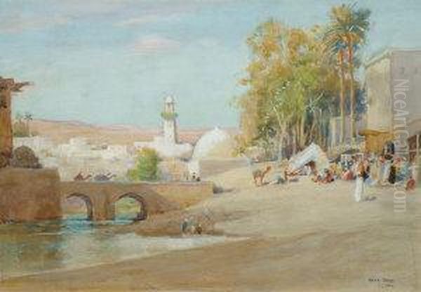 Egypt Oil Painting by Frank Dean