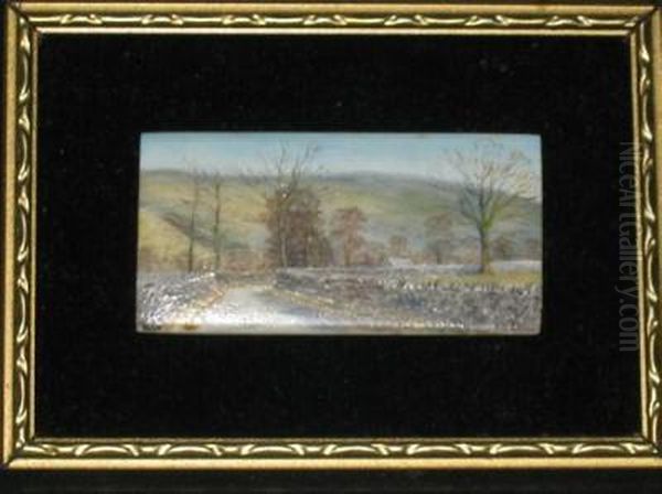 Spring In Hubberholme Oil Painting by John Dean