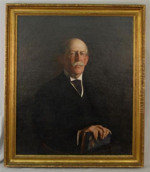 Portrait Of Francis Armory Oil Painting by Joseph Rodefer DeCamp