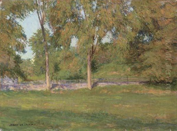 September Afternoon Oil Painting by Joseph Rodefer DeCamp